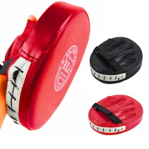Boxing Mitt Training Target Punch Pad Gloves Focus MMA Karate Combat Thai
